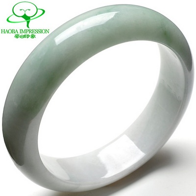 Ho impression jade natural jade in Myanmar old crater A cargo jade bracelets jade bracelets round of the explosion models
