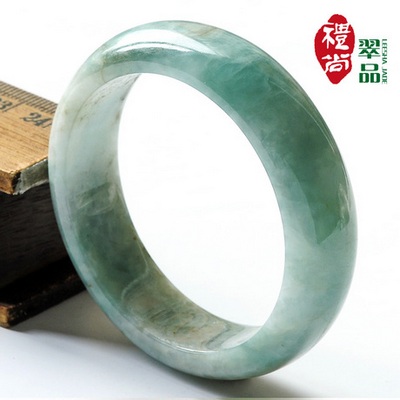 Still at Chui product Myanmar jade bracelets a goods the old crater Special floating flower the wide circle bar jade bracelet bracelet child models