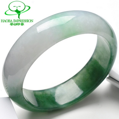 Hao 8 impression of fine jade bangle bracelet old crater in Myanmar A cargo jade bracelet S28 with a certificate of VIP exclusive explosion models