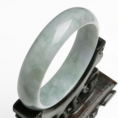 Fei edge of the Italian natural A cargo jade bracelet jade bracelet jade bracelet round bracelet jade bracelet female models with a certificate defective