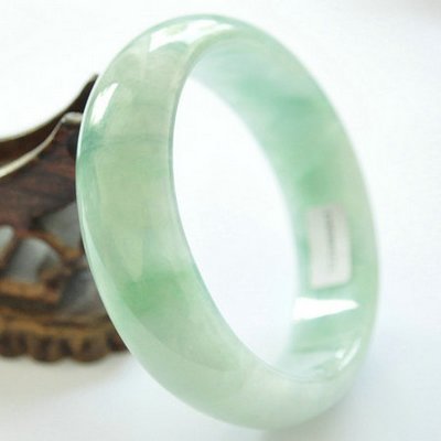 The jasper source Myanmar A cargo bracelet transparent moist and ice kinds of floating flowers jade bracelet child to send special certificate