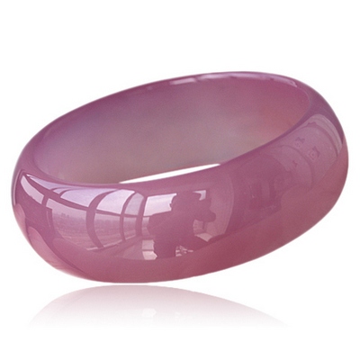 QIN Yu-margin widened Ice Hibiscus chalcedony, agate, jade bracelet bracelet natural crystal ROSE QUARTZ jade bracelets