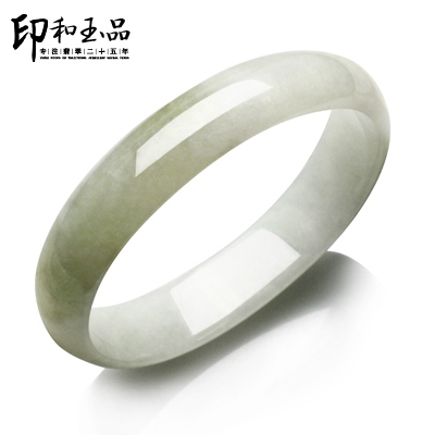India and Myanmar jade products natural old crater A cargo jade bracelets jade bracelets green oil with identification cards