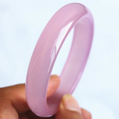 Poly Health and Welfare Natural Lantian the Hibiscus jade bracelet pink jade bracelet jade bracelet special