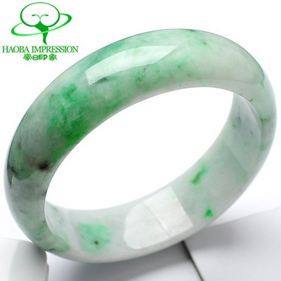 Fine jade ho impression jade bracelet natural old crater A cargo jade bracelets jade bracelets S66 with a certificate of VIP Exclusive