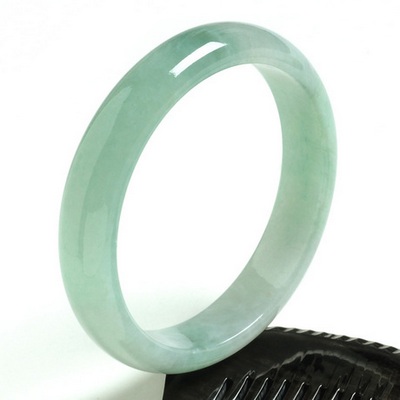 Myanmar A cargo of special mooring children run green jade bracelets jade bracelets with a certificate of light floating flower jadeite jade bracelet special