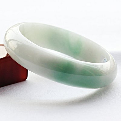 Yu Sheng Gui natural jade bracelets A cargo Myanmar jade bracelets floating flowers ice waxy jade bracelet with certificate
