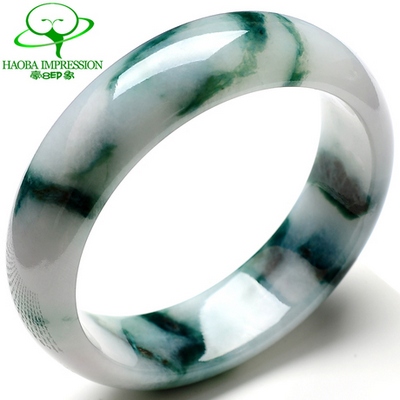 Hao impression VIP exclusive Hot Myanmar jade jade bracelet natural old crater a cargo S22 jade bracelets with a certificate of