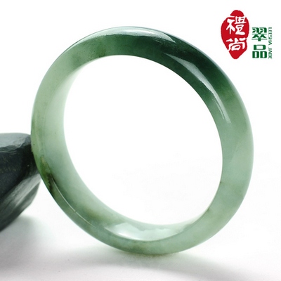 Still at Chui goods jade bracelet a cargo floating flowers green sun wide circle bracelet jade Royal bracelet bracelet Myanmar